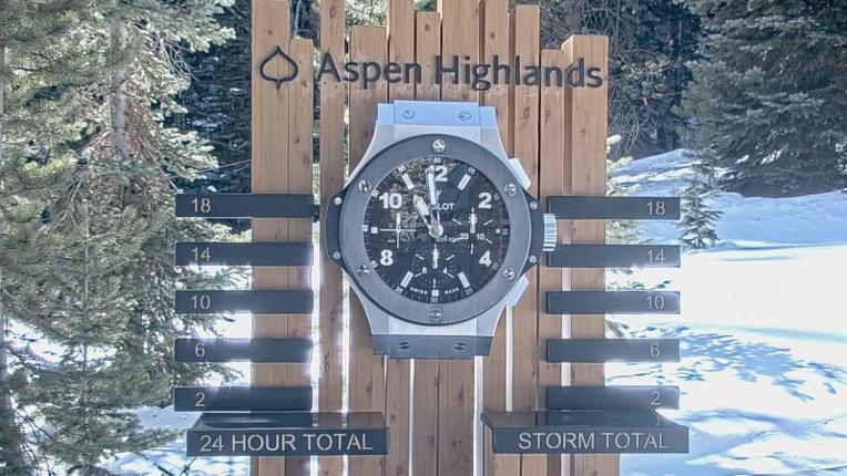 Webcam Aspen Highlands: Snow Stake