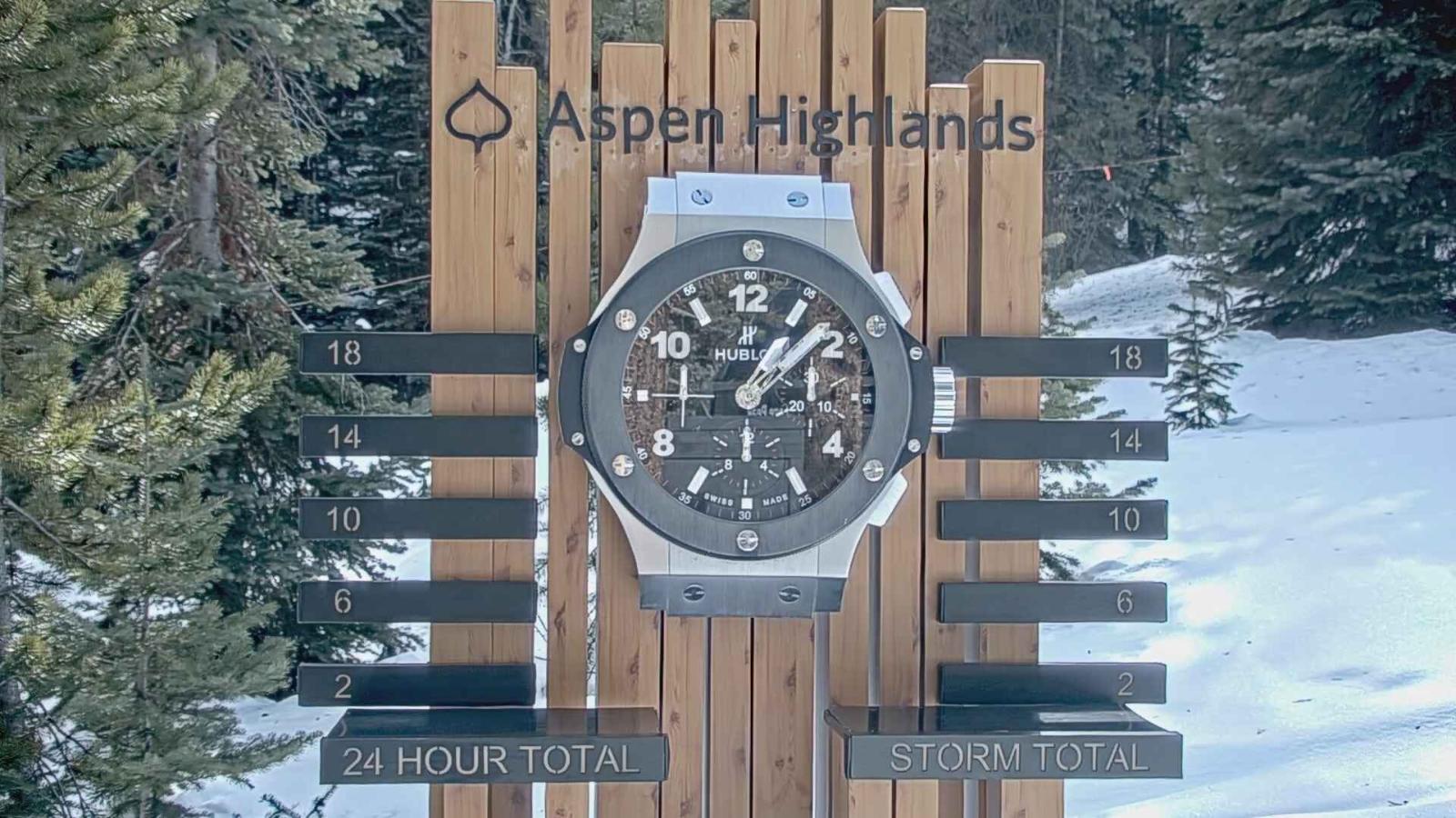 Webcam Aspen Highlands: Snow Stake