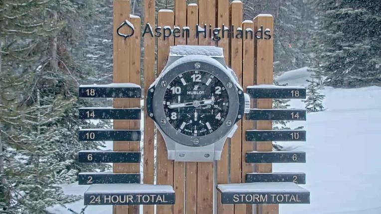 Webcam Aspen Highlands: Snow Stake