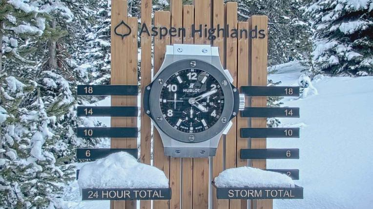Webcam Aspen Highlands: Snow Stake