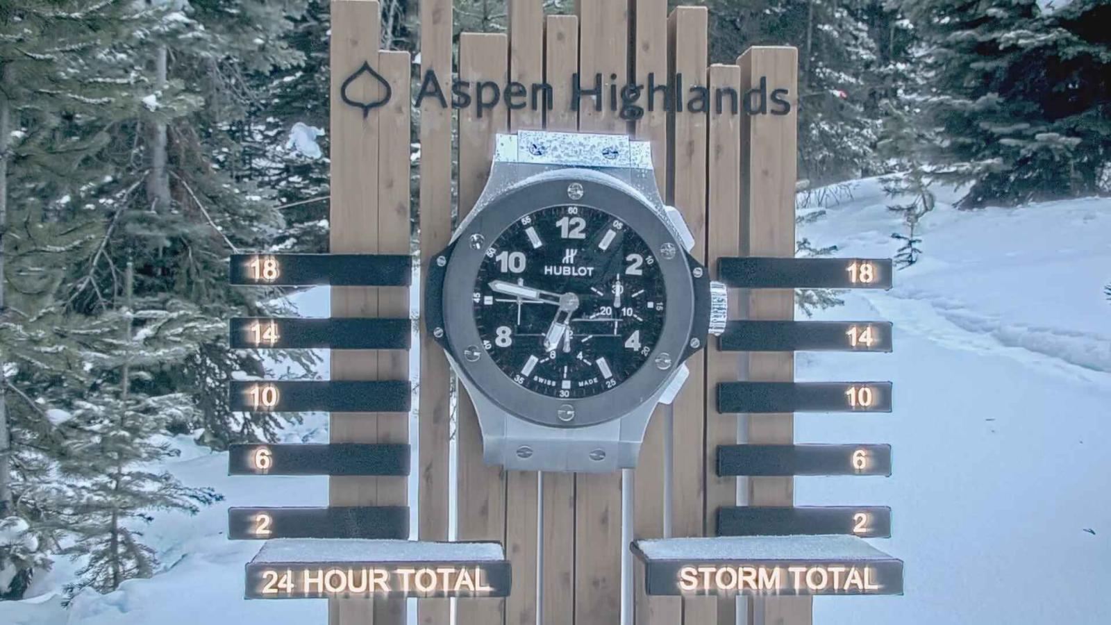 Webcam Aspen Highlands: Snow Stake