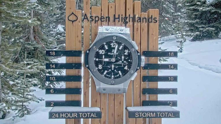Webcam Aspen Highlands: Snow Stake