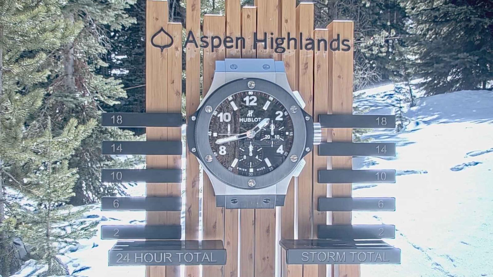 Webcam Aspen Highlands: Snow Stake
