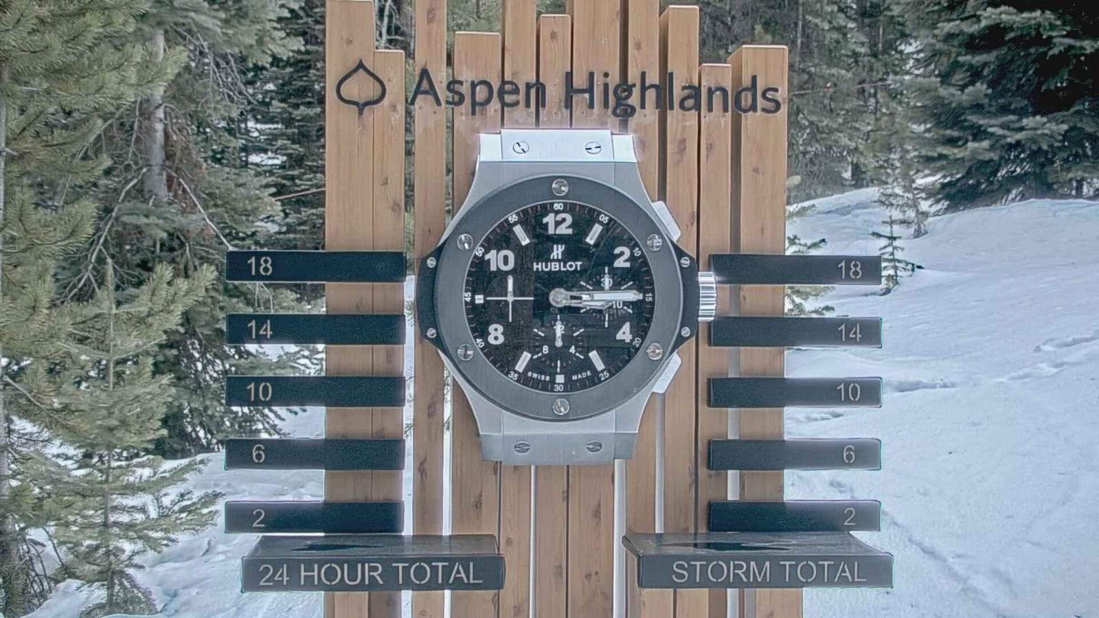 Webcam Aspen Highlands: Snow Stake