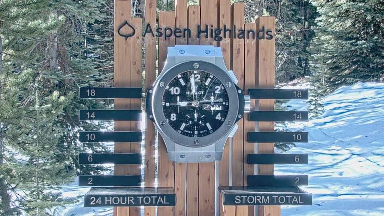Webcam Aspen Highlands: Snow Stake