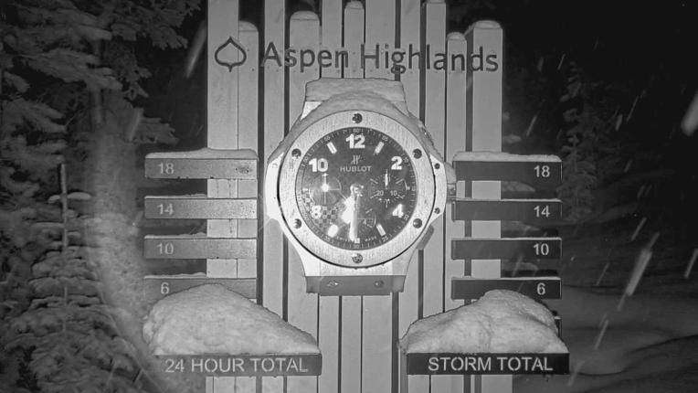 Webcam Aspen Highlands: Snow Stake