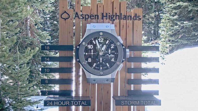 Webcam Aspen Highlands: Snow Stake
