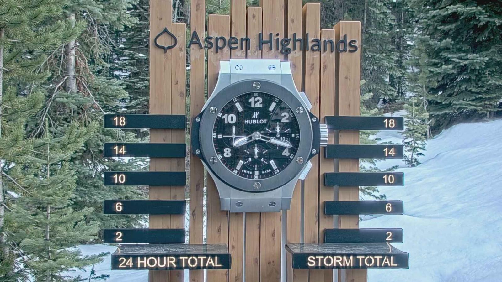 Webcam Aspen Highlands: Snow Stake