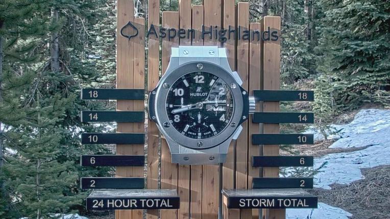 Webcam Aspen Highlands: Snow Stake
