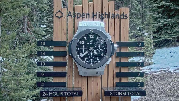 Webcam Aspen Highlands: Snow Stake