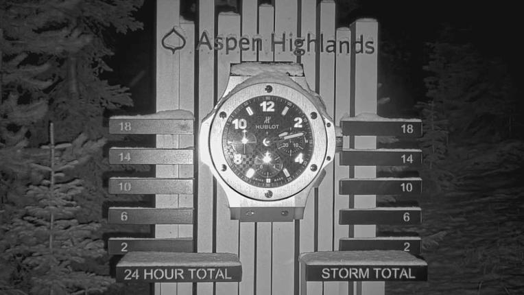 Webcam Aspen Highlands: Snow Stake