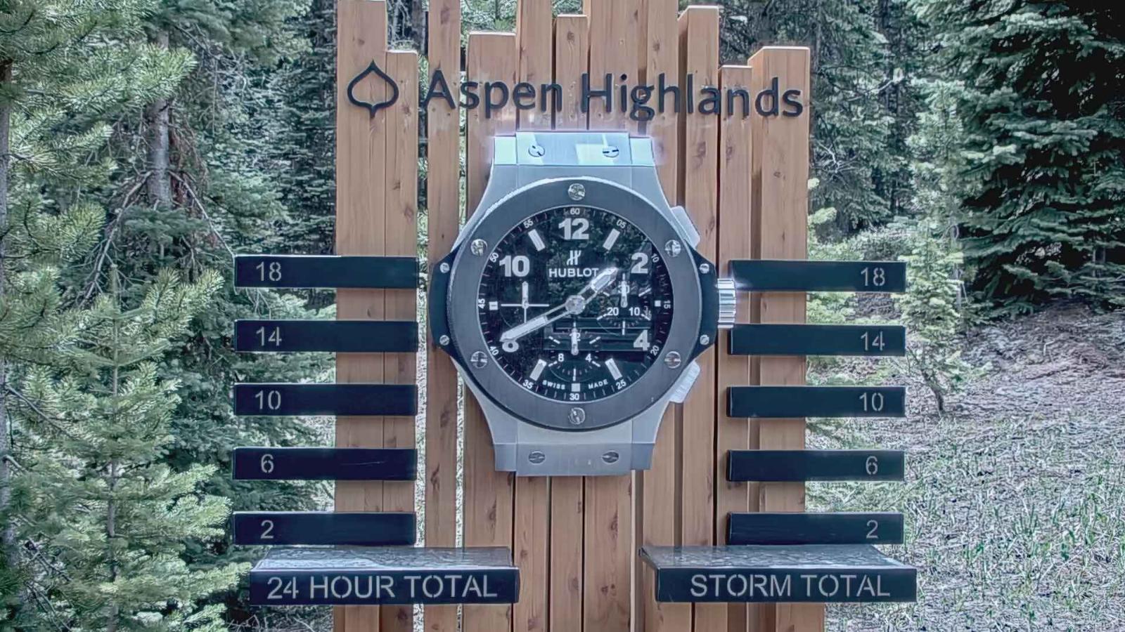 Webcam Aspen Highlands: Snow Stake