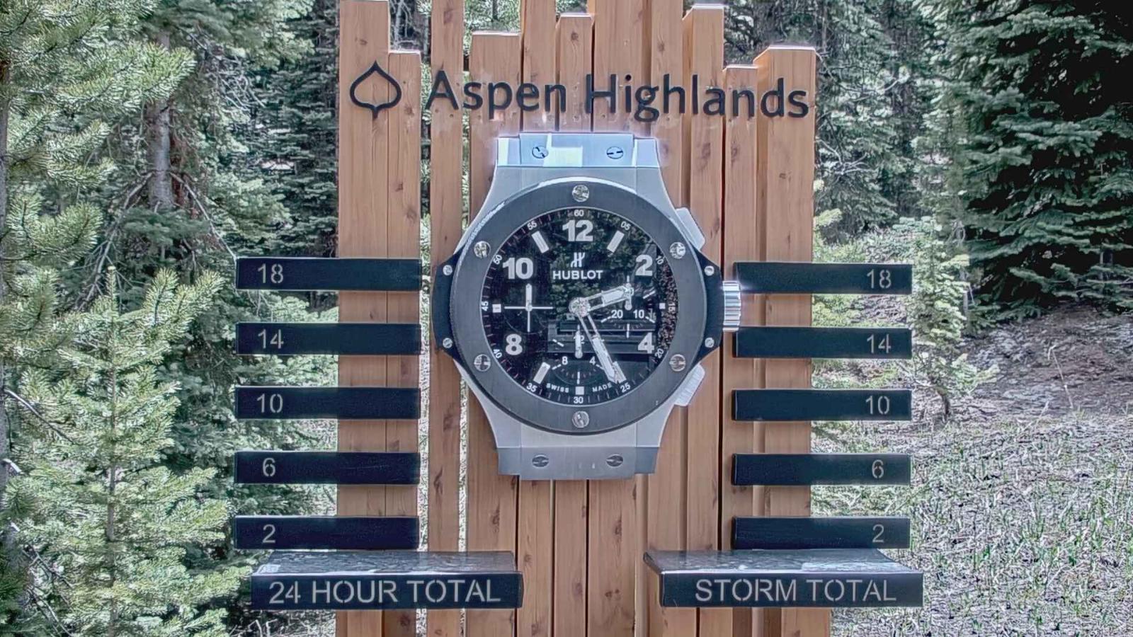 Webcam Aspen Highlands: Snow Stake