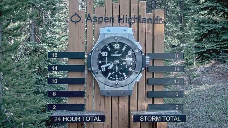 Webcam Aspen Highlands: Snow Stake