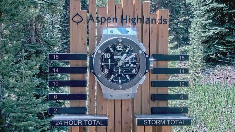 Webcam Aspen Highlands: Snow Stake