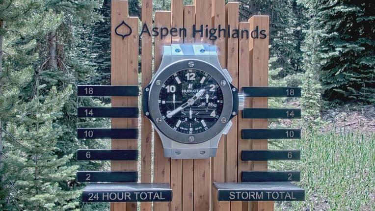 Webcam Aspen Highlands: Snow Stake