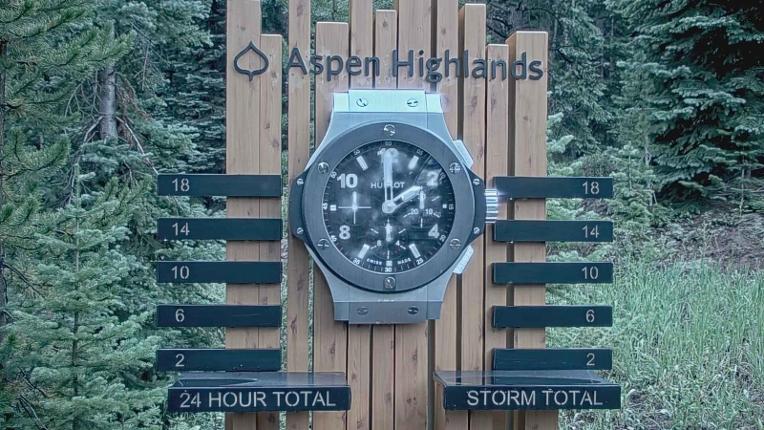 Webcam Aspen Highlands: Snow Stake