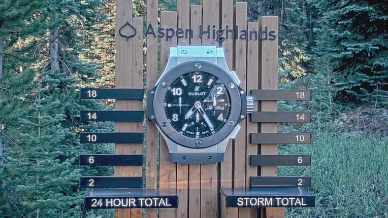 Webcam Aspen Highlands: Snow Stake