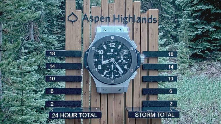 Webcam Aspen Highlands: Snow Stake