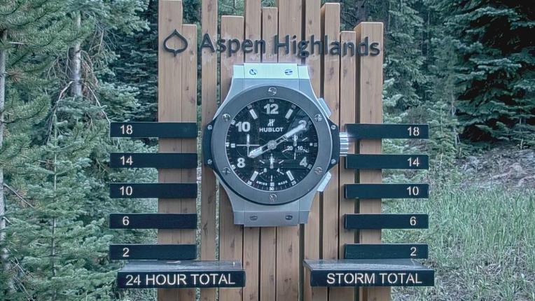 Webcam Aspen Highlands: Snow Stake