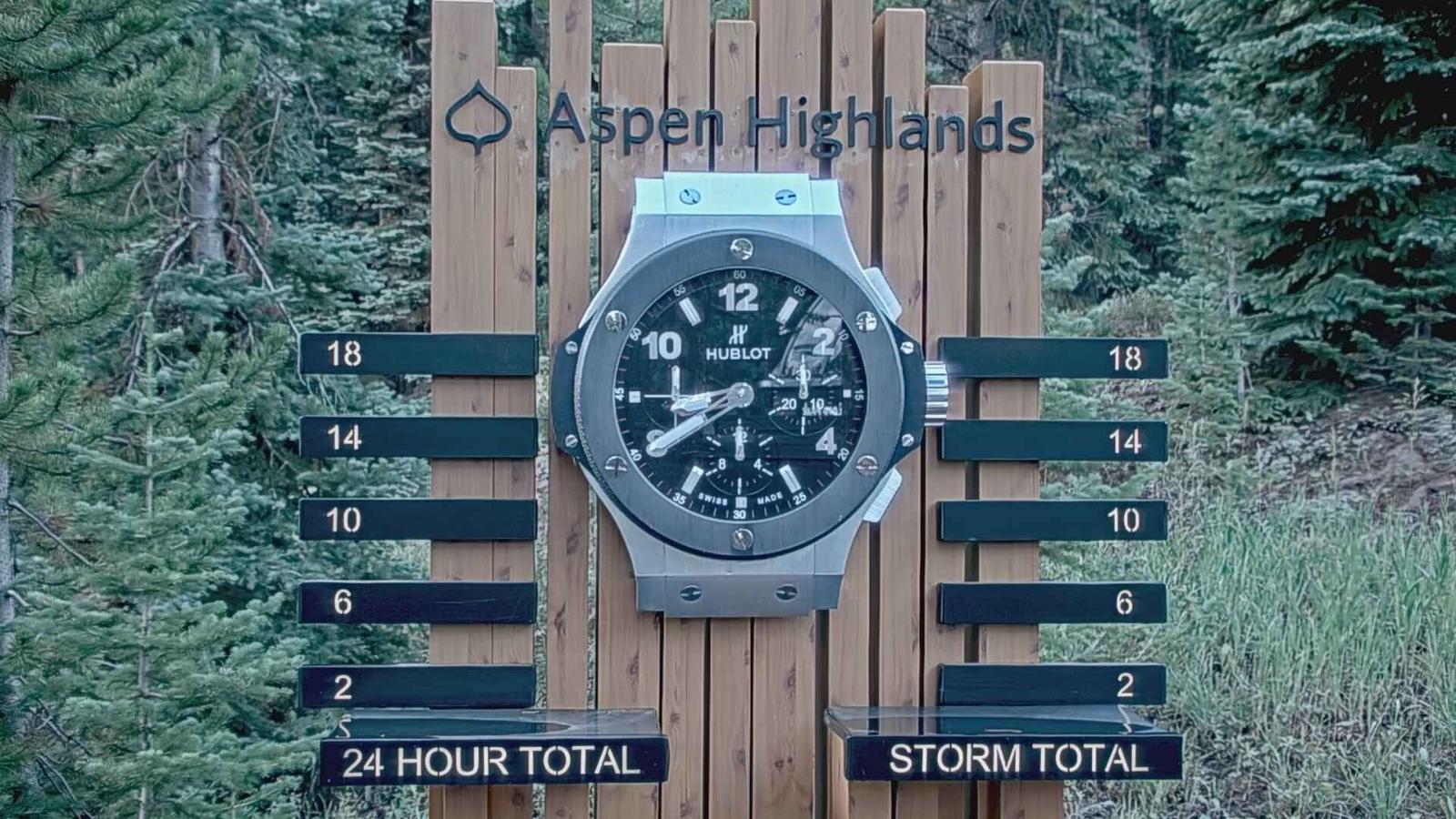 Webcam Aspen Highlands: Snow Stake