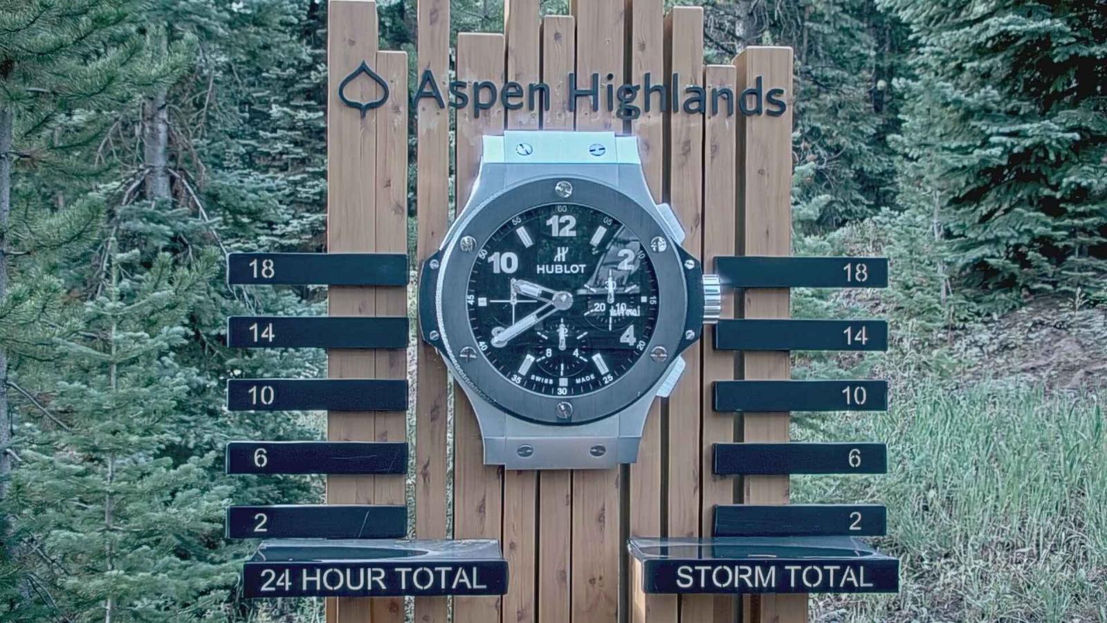 Webcam Aspen Highlands: Snow Stake