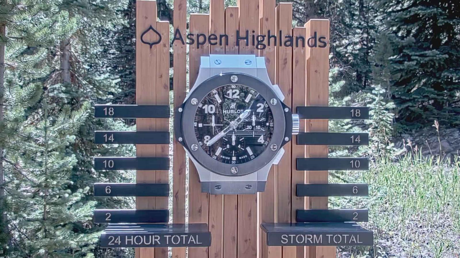 Webcam Aspen Highlands: Snow Stake