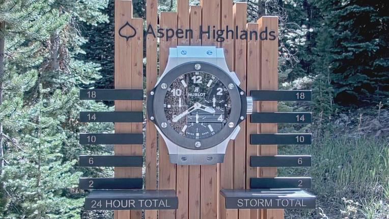 Webcam Aspen Highlands: Snow Stake