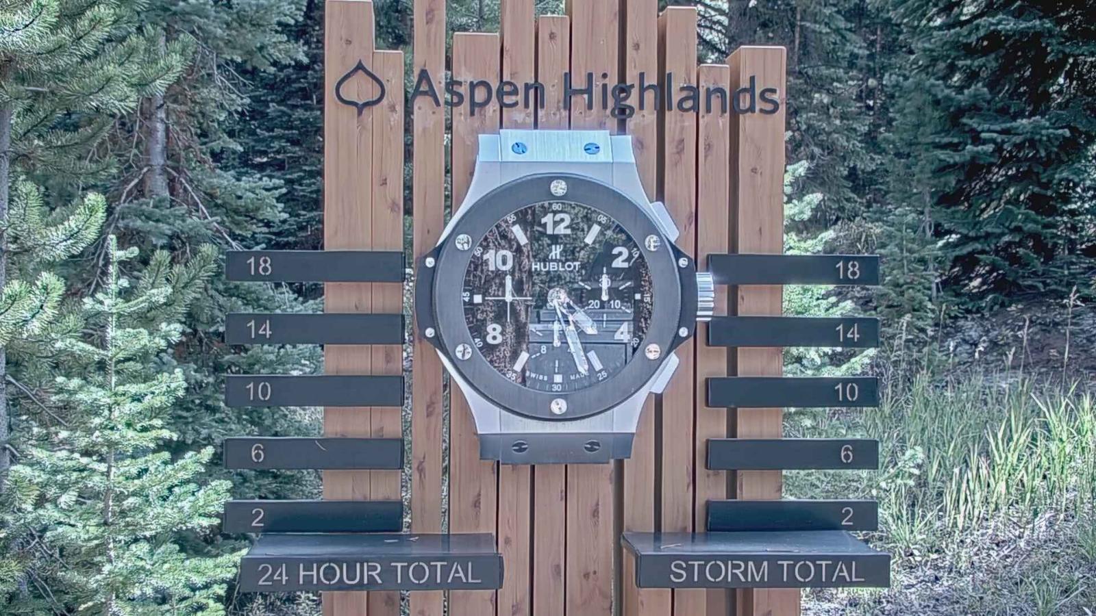 Webcam Aspen Highlands: Snow Stake