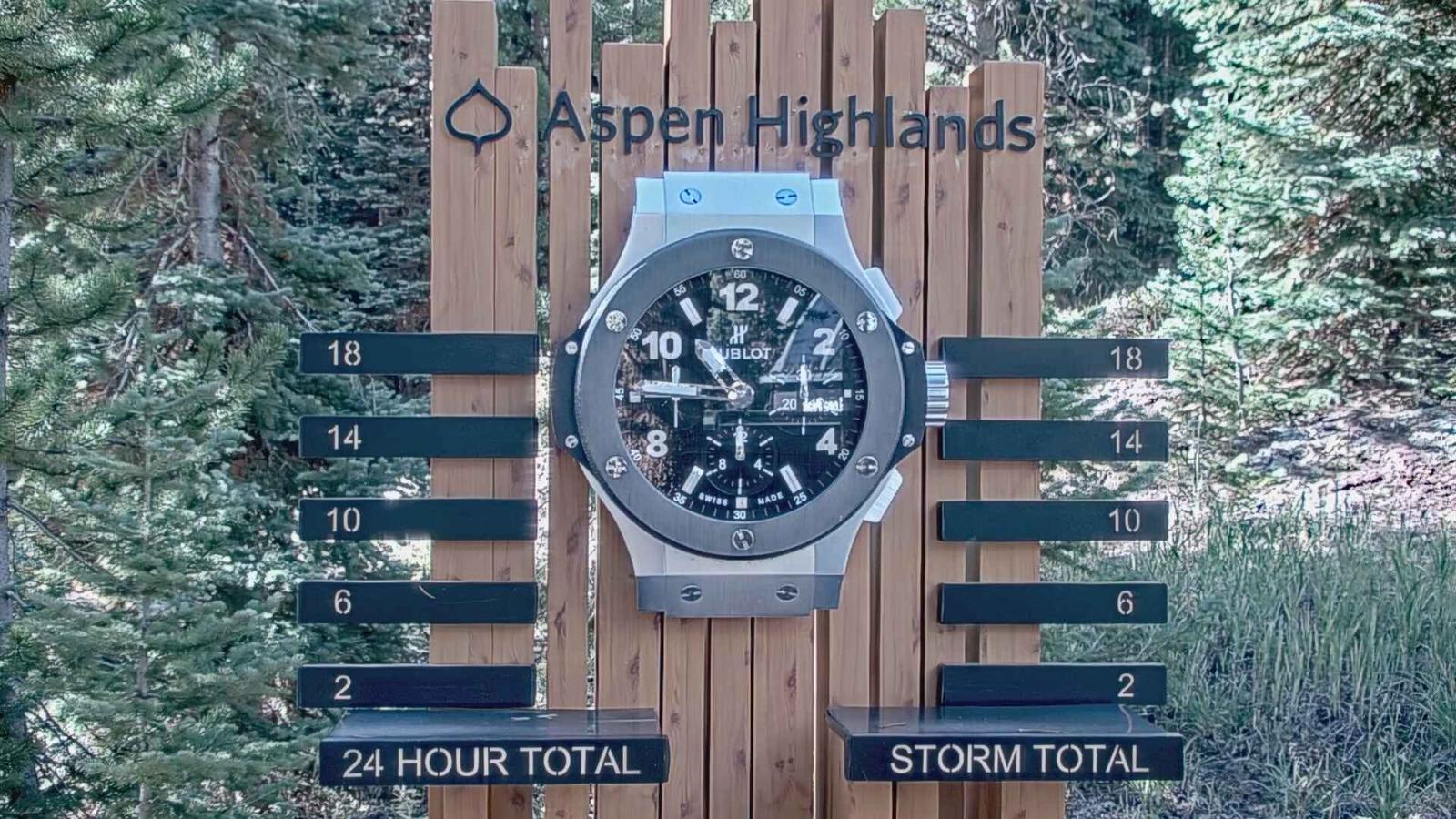 Webcam Aspen Highlands: Snow Stake