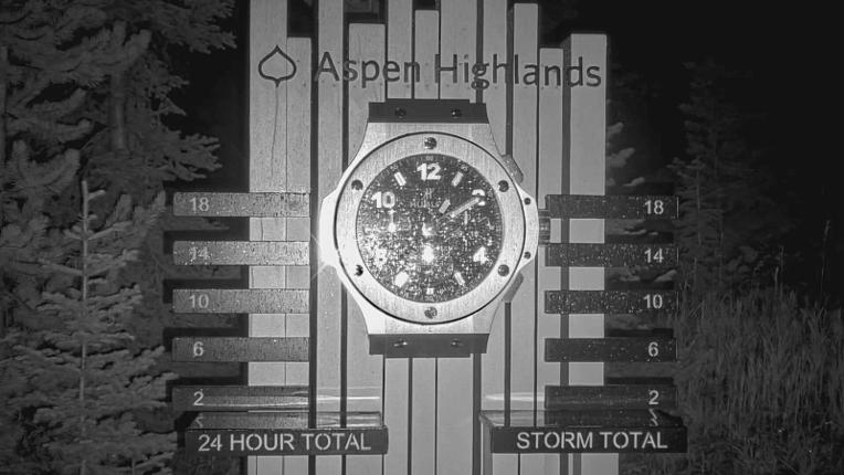 Webcam Aspen Highlands: Snow Stake