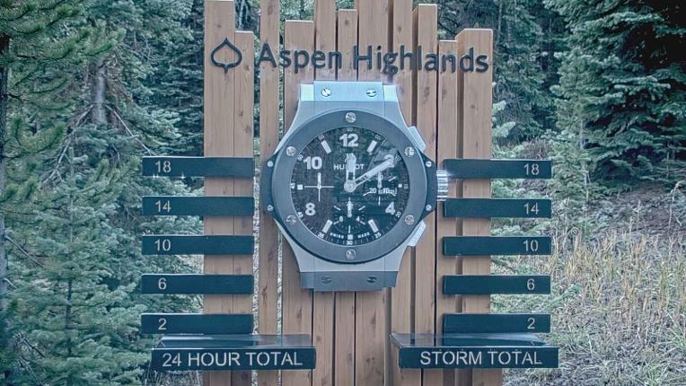 Webcam Aspen Highlands: Snow Stake