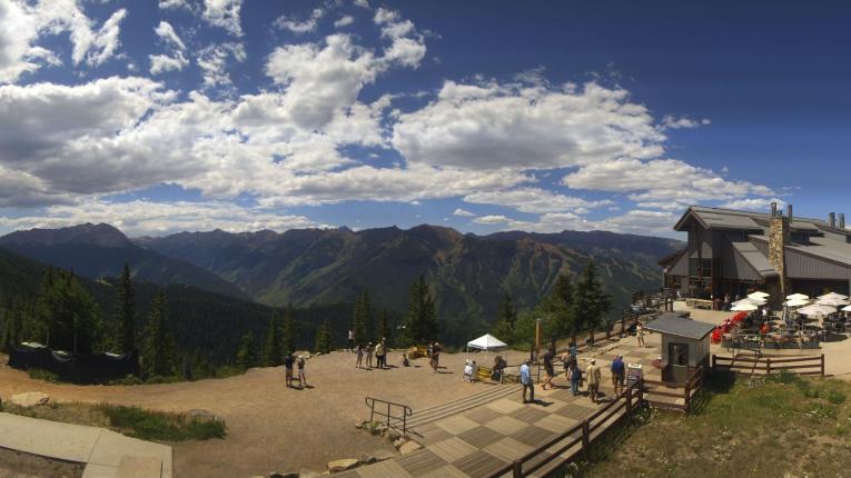Webcam Aspen Mountain: Panoramic Aspen mountain