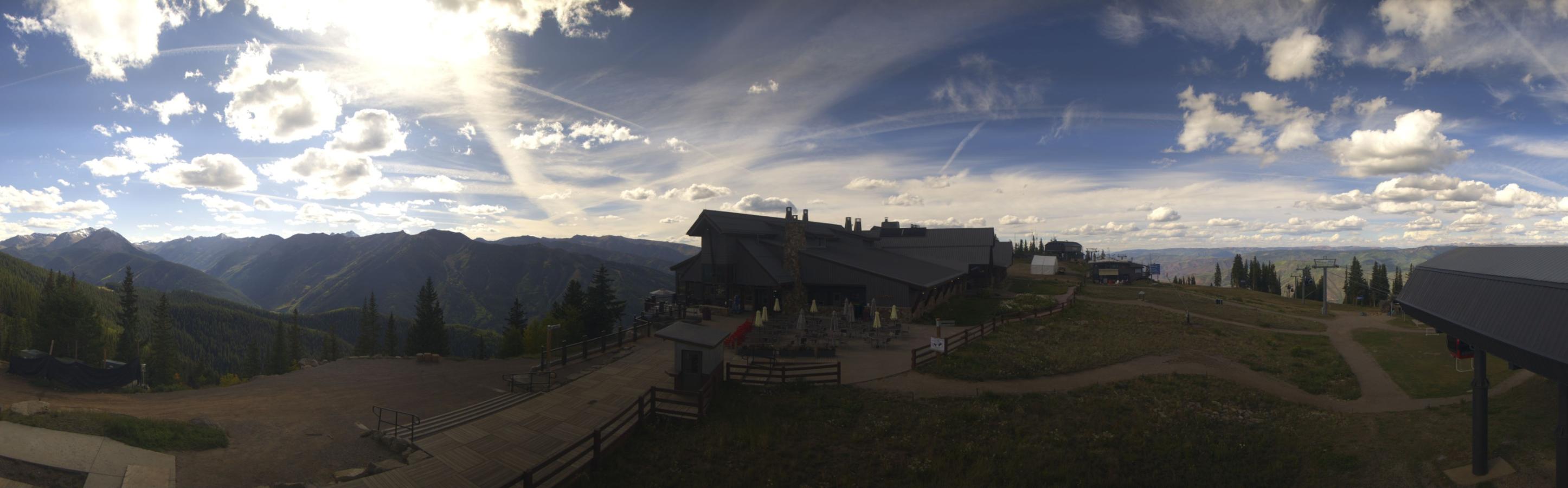 Webcam Aspen Mountain: Panoramic Aspen mountain