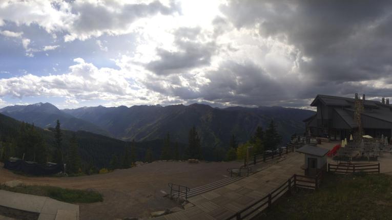 Webcam Aspen Mountain: Panoramic Aspen mountain