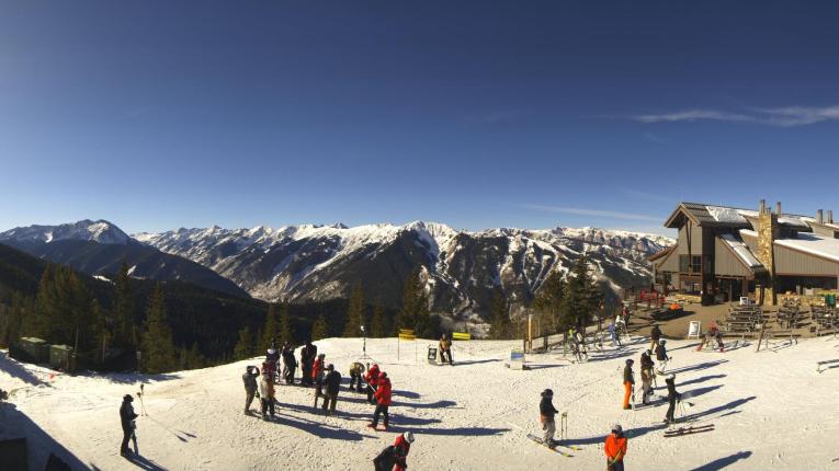 Webcam Aspen Mountain: Panoramic Aspen mountain