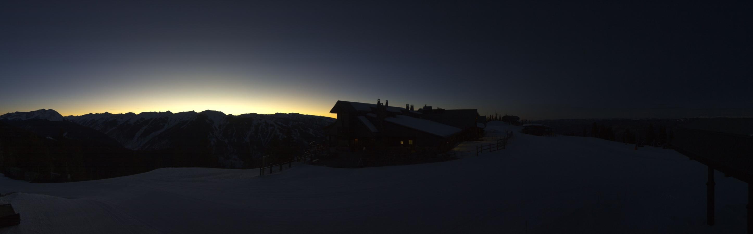 Webcam Aspen Mountain: Panoramic Aspen mountain