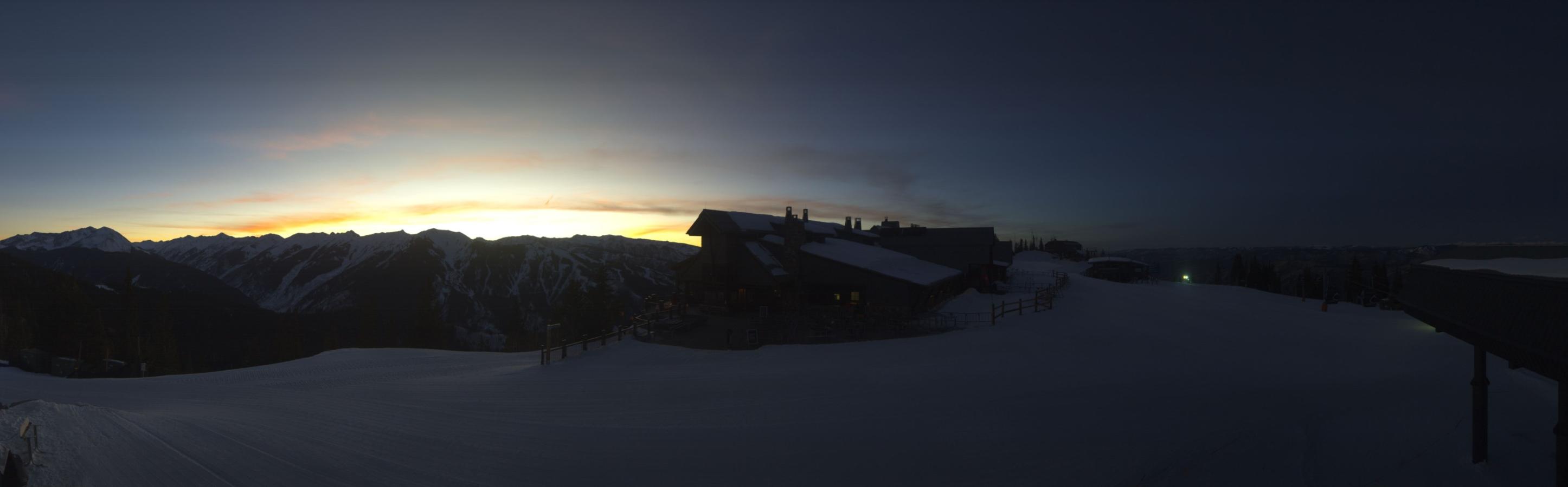 Webcam Aspen Mountain: Panoramic Aspen mountain