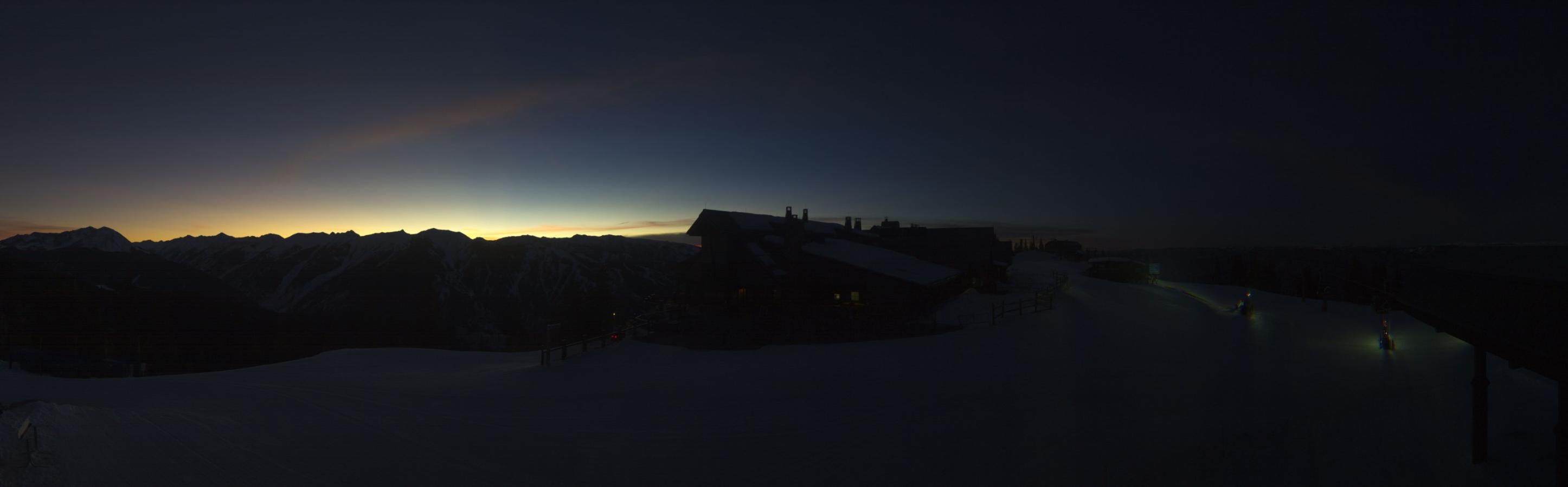 Webcam Aspen Mountain: Panoramic Aspen mountain