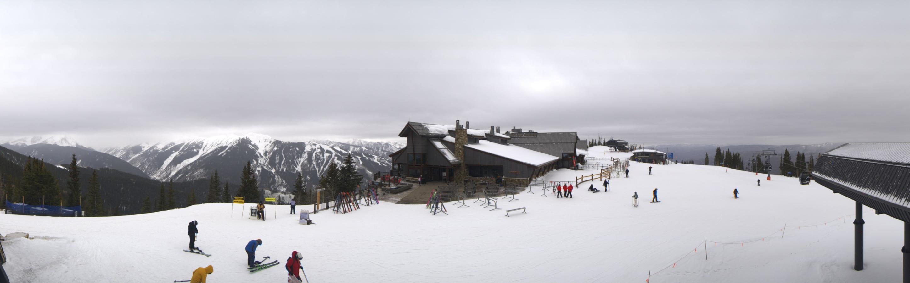 Webcam Aspen Mountain: Panoramic Aspen mountain