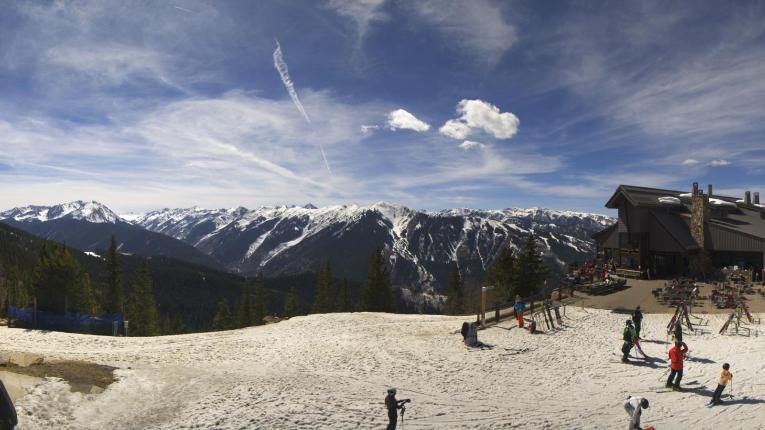Webcam Aspen Mountain: Panoramic Aspen mountain
