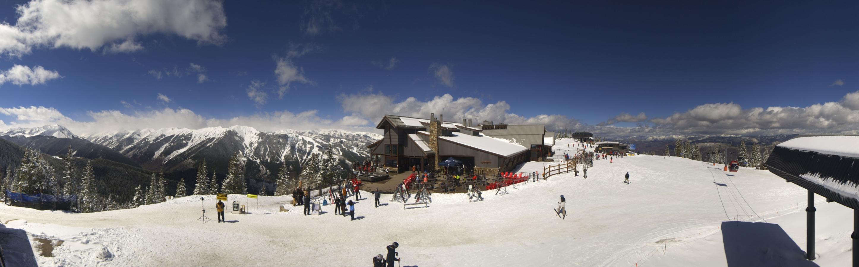 Webcam Aspen Mountain: Panoramic Aspen mountain