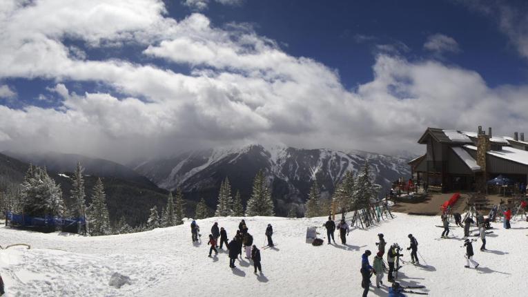 Webcam Aspen Mountain: Panoramic Aspen mountain
