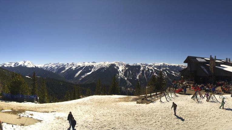 Webcam Aspen Mountain: Panoramic Aspen mountain