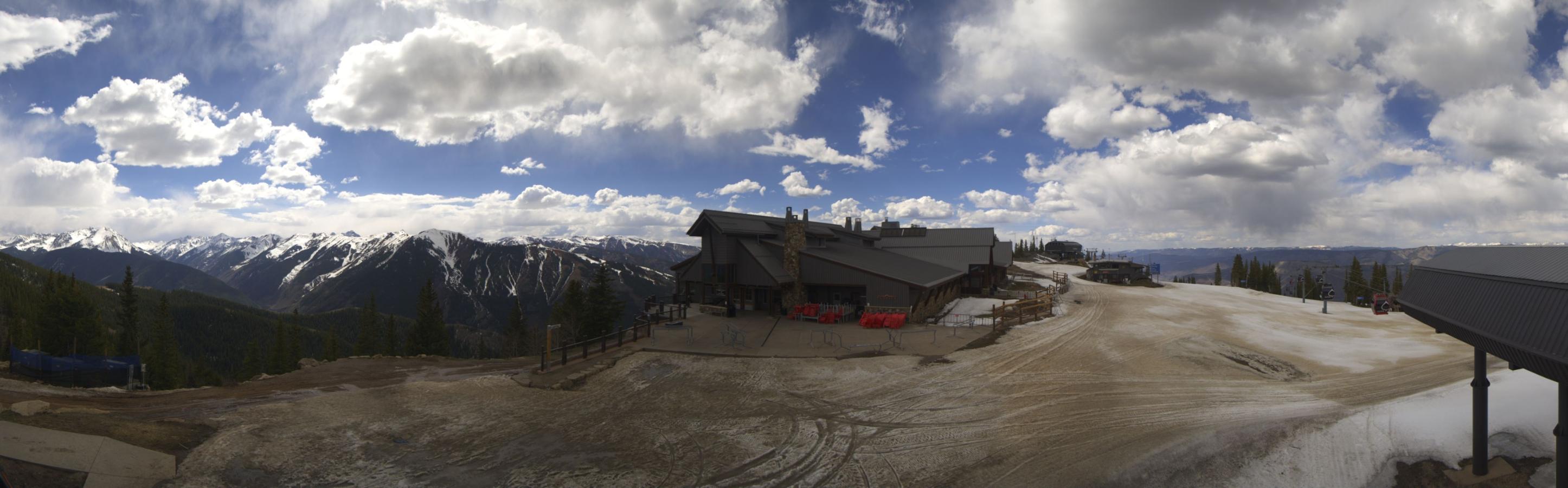Webcam Aspen Mountain: Panoramic Aspen mountain