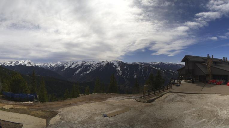 Webcam Aspen Mountain: Panoramic Aspen mountain