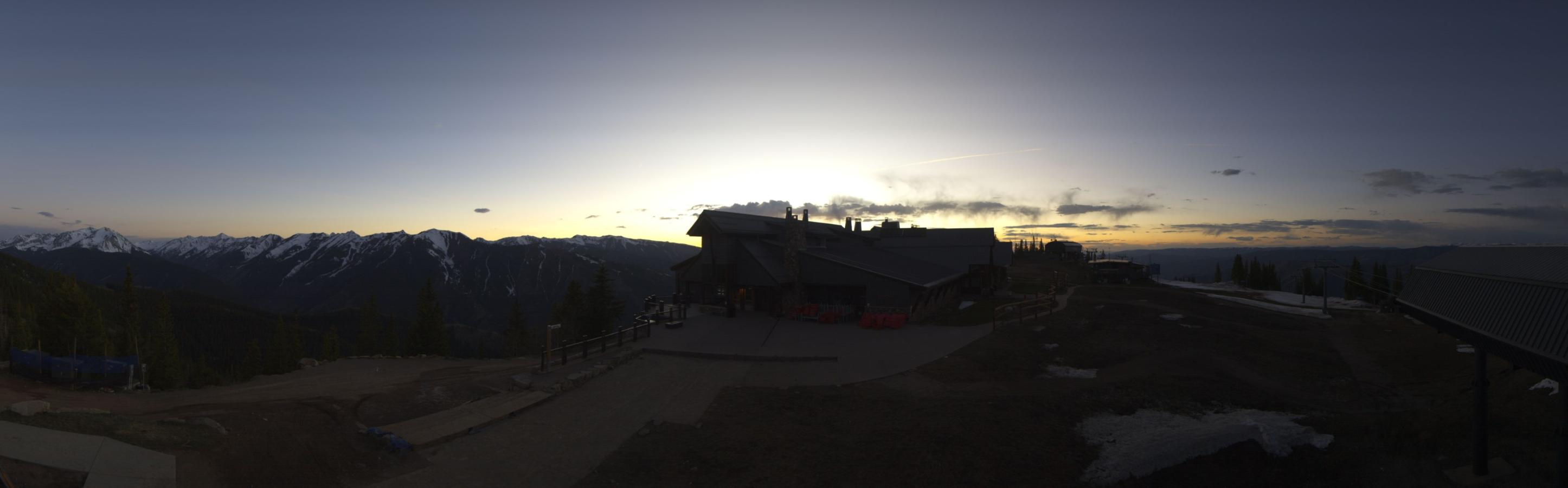 Webcam Aspen Mountain: Panoramic Aspen mountain