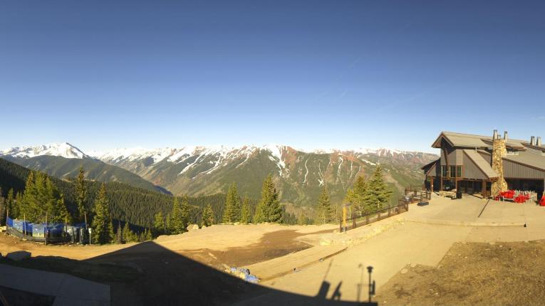 Webcam Aspen Mountain: Panoramic Aspen mountain