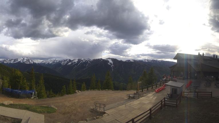 Webcam Aspen Mountain: Panoramic Aspen mountain