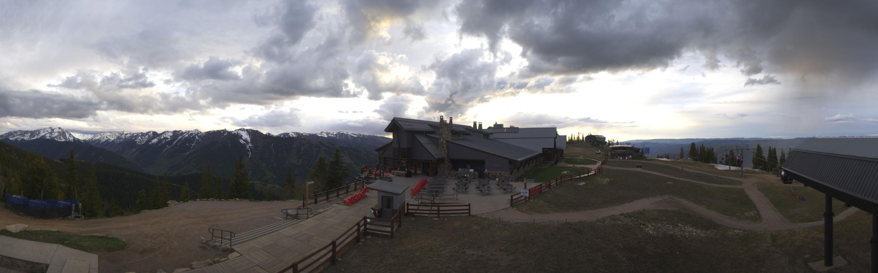 Webcam Aspen Mountain: Panoramic Aspen mountain